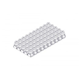 Systeme Electric Монтажный комплект Uniprom, M6 (винт, шайба, гайка с защелкой), упаковка 50 шт.