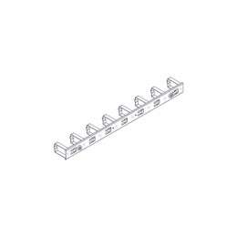 Systeme Electric Вертикальный кабельный организатор Uniprom, 2x8 колец, черный