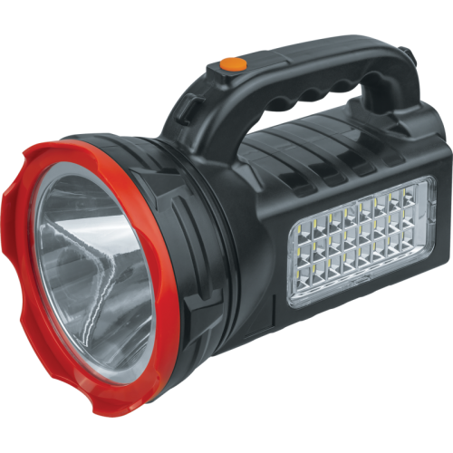 Фонарь-прожектор аккумуляторный 14 672 NPT-SP27-ACCU 1LED 3Вт + 24LED 3Вт режим режим кемпинг аккум.