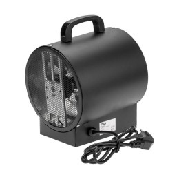 Пушка тепловая электрическая круглая прямоугольная подставка ТЭН 3кВт Rexant 60-0037