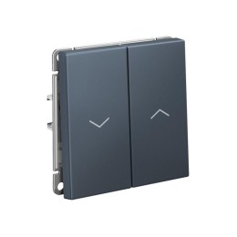 Выключатель для жалюзи 2-кл. ArtGallery 2х (сх. 4) 10А быстрозажим. клем. механизм грифель SE GAL000