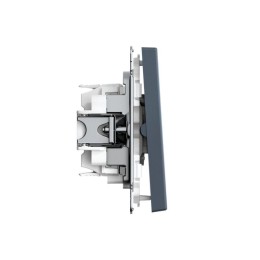 Выключатель для жалюзи 2-кл. ArtGallery 2х (сх. 4) 10А быстрозажим. клем. механизм грифель SE GAL000