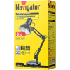 Светильник светодиодный 61 407 NDF-D023-6W-4K-BL-LED настол. на основании черн. Navigator 61407