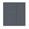Щит этажный до 4 кв. без окон RAL7016 (1000х950х150) PROxima EKF mb29-v-bo-ral7016