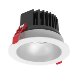 Светильник светодиодный DL-Spark 25Вт 4000К IP44/20 150х105 60град. встраив. матов. серебр. рефлекто