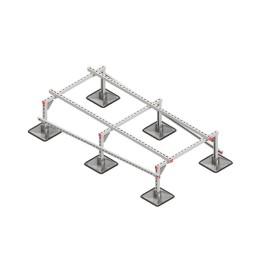 Конструкция опорная для установки оборудования TECHNORAPTOR STEELFOOT 1000х2000 тип 2 HD КМ TR0302