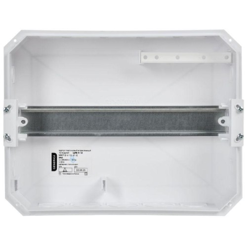 Корпус пластиковый ЩРВ-П-12 бел. дверь IP41 GENERICA MKP13-V-12-41-K01-G