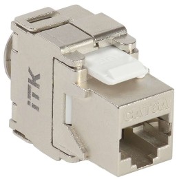 Модуль Keystone Jack кат. 6A FTP IDC Dual верт. заделка ITK CS1-1C6AF-D2