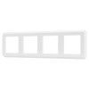 Рамка пластиковая FRM-VERSA-PL-4-WH Arlight 045187