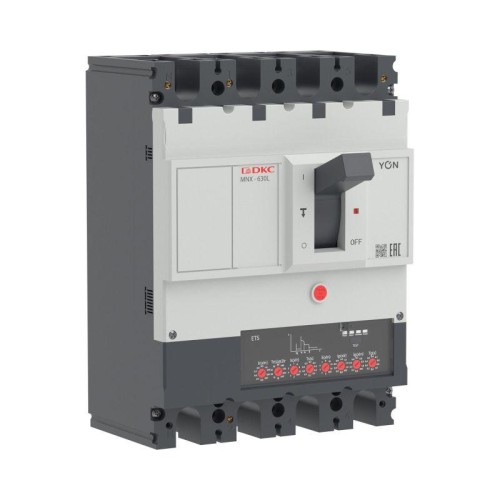 Выключатель автоматический 4P 630А 70кА pro MNX630L при AC415V расцепитель ETS YON MNX630L4PETS0630