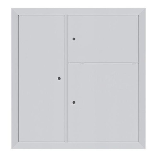 Щит этажный до 8кв. без окна слаботочка слева (1000х950х150) Basic EKF mb28-v-boz