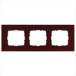 Рамка 3-м G-Glass стекло гранат. JasmartG1003GH