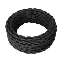 Провод ретро 3х1.5 черн. (уп.20м) RetroElectro 2254736