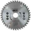 Диск пильный для циркулярных пил по ламинату 185х30/25.4х40T FIT 37776