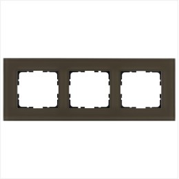 Рамка 3-м G-Glass стекло каперсовый Jasmart G1003GT