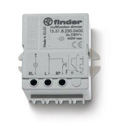 Диммер электронный 400Вт плавное диммирование 230В AC монтаж в коробке IP20 FINDER 155182300404