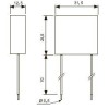 Адаптер электропитания 12В DC для 26 серии FINDER 0269012