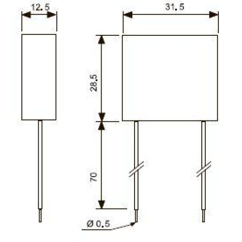 Адаптер электропитания 12В DC для 26 серии FINDER 0269012