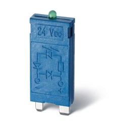 Модуль индикации LED 28...60В AC/DC зел. FINDER 9901006059