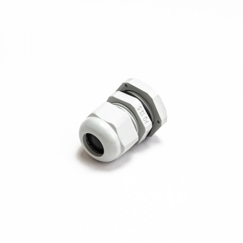 Сальник PG 13.5 (IP68) d отверстия 6-12 мм серый (20 шт/уп) Промрукав