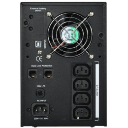 Источник бесперебойного питания ELECTRA LT 1кВА/0.8кВт с АКБ 2х7А.ч USB ITK ELT-1000VA-1-002