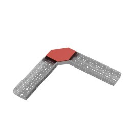 Крышка для угла горизонтального 90град. осн.200 сталь "ПЛЮС" KGLplus90-200 INOX304 КМ PL6519