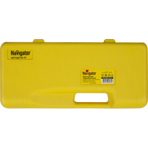 Пресс гидравлический 80 386 NHT-Pg03-04-70 (ручной; плавный ход) Navigator 80386