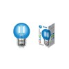 Лампа светодиодная LED-G45-5W/BLUE/E27 GLA02BL форма "шар" Air color син. упак. картон Uniel UL-0000