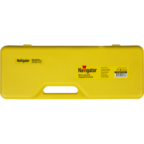 Пресс гидравлический 80 388 NHT-Pg03-16-240 (ручной; плавный ход) Navigator 80388