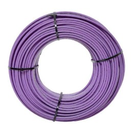 Кабель нагревательный саморег. ESU-45F 45Вт/м фторопласт (уп.50м) EKF ESU-45F-50