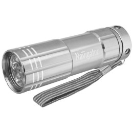 Фонарь 94 928 NPT-CM07-3АAA 9LED алюм. блист. Navigator 94928