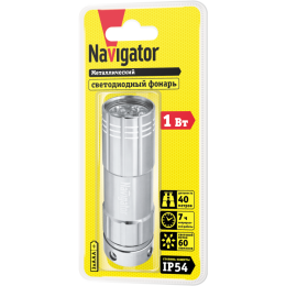 Фонарь 94 928 NPT-CM07-3АAA 9LED алюм. блист. Navigator 94928