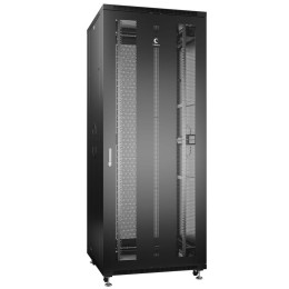 Шкаф телекоммуникационный ND-05C-42U80/100-BK 19дюйм 42U 800х1000х2055 передняя и задняя перфор. две
