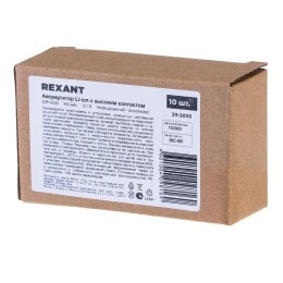 Аккумулятор Li-ion 14500 3.7В 750мА.ч unprotected Rexant 30-2050