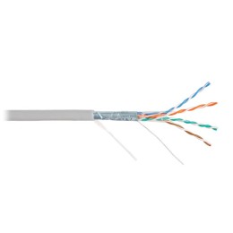 Кабель F/UTP кат.5E (класс D) 4 пары 24 AWG (0.49мм) тест по ISO/IEC 100МГц ОЖ BC чистая медь внутр.