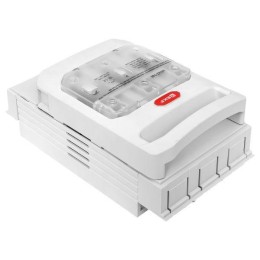 Выключатель-разъединитель УВРЭ v2 160А с доп. контактом (NO+NC) откидного типа под предохранители ПП