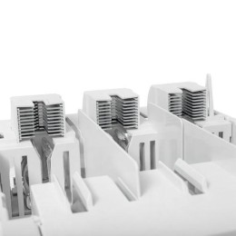 Выключатель-разъединитель УВРЭ v2 400А с доп. контактом (NO+NC) откидного типа под предохранители ПП