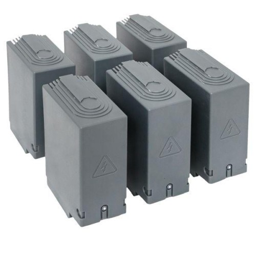 Комплект клеммных крышек (длинные) для рубильников TwinBlock 160-250А (уп.6шт) EKF tb-cvrlong-6-160-