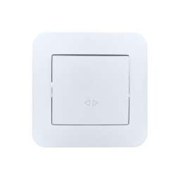 Выключатель промежуточный 1-кл.СП ASTI 10А IP20 в сборе бел. LEZARD 7081-0202-107