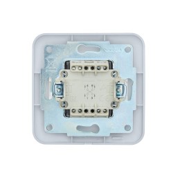 Выключатель промежуточный 1-кл.СП ASTI 10А IP20 в сборе бел. LEZARD 7081-0202-107