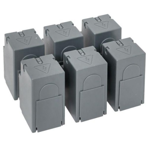 Комплект клеммных крышек (короткие) для рубильников TwinBlock 160-250А (уп.6шт) EKF tb-cvrshort-6-16