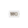 Вставка с пиктораммой "WC" Simon82/82Nature бел. 82972-60