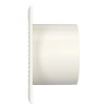 Вентилятор вытяжной осевой D125 декоративный с обратным клапаном DiCiTi SLIM 5C Ivory