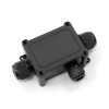 Коробка распределительная ОП 130х81х42 3-вводная IP68 ПА66 40А 450В d5-14мм черн. Промрукав PR08.131