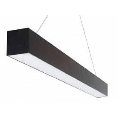 Светильник светодиодный офисный LPL-6005 1185х70х60 40Вт LED черн. Ultraflash 14972