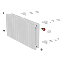 Радиатор дизайн Shift Q30 VC2030 32 секц. RAL9016 Royal Thermo НС-1631284