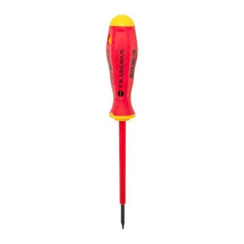 Отвертка Professional SL2.5х0.4мм VDE 1000В EKF sl-2.5-0.4-pro-in