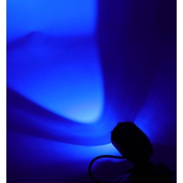 Фонарь налобный аккумуляторный LED5339 3.7В LED+син. LED 5Вт фокус 2 ак. 4 реж USB черн. Ultraflash