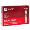 Счетчик SKAT 101E/1-5(40) SDM 1ф 5-40А модульный без поверки EKF 10106M