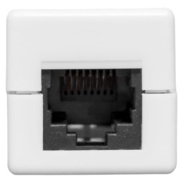 Адаптер проходной RJ45-RJ45 кат.6 неэкранир. бел. TERACOM PRO EKF TRP-INLC-2RJ45-6UTP-WH